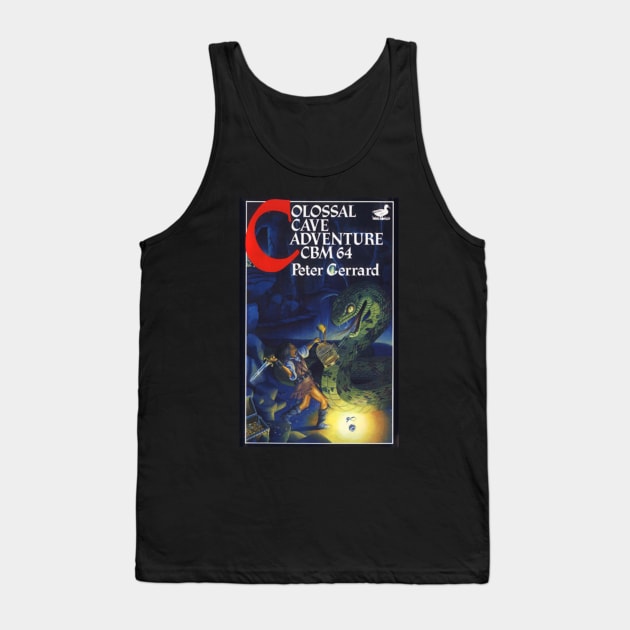 Colossal Cave Adventure 70’s Game Retro Tank Top by GoneawayGames